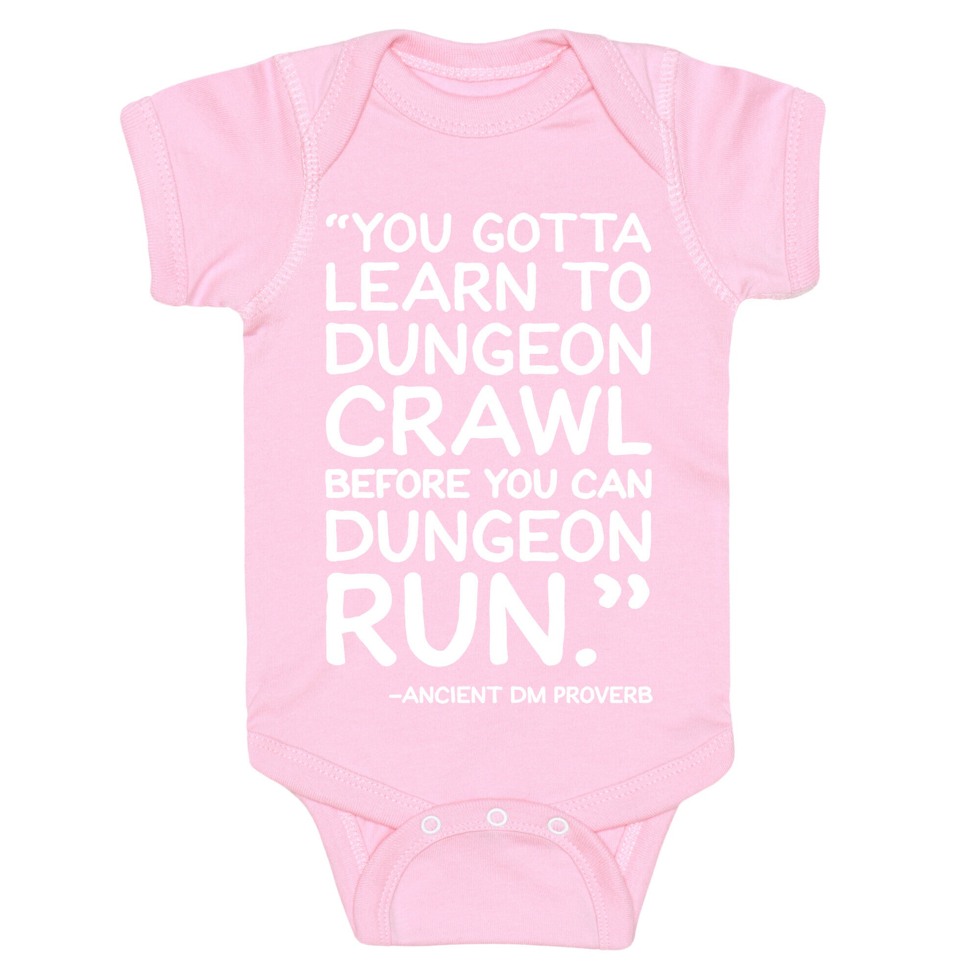 You Gotta Learn To Dungeon Crawl Before You Can Dungeon Run Baby One Piece